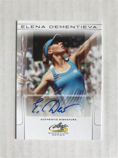 代購代標第一品牌－樂淘letao－プロテニス Elena Dementieva（エレーナ・デメンチェワ、自己最高位3位、北京五輪金メダル