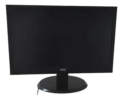 Monitor Aoc E950sw 18 5 Led Vga Base Fixa Parcelamento Sem Juros