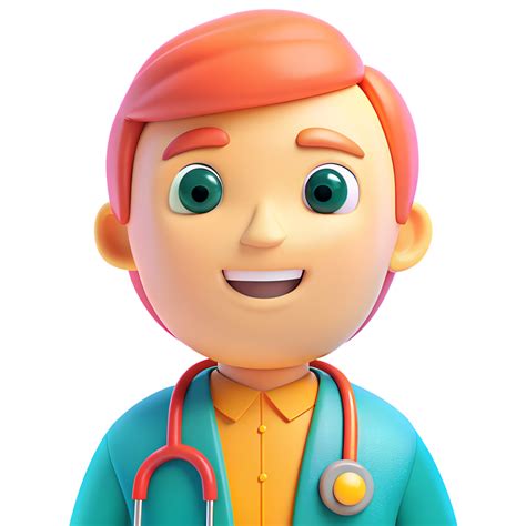 3d Doctor Avatar 46836420 Png