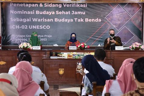 Bupati Buka Sidang Verifikasi Dan Penetapan Dokumen ICH 02 Nominasi