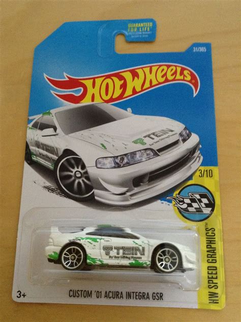 JULIAN S HOT WHEELS BLOG Custom Acura Integra GSR HW Speed Graphics Tein