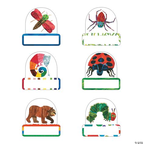 The World Of Eric Carle Small Cutouts 48 Pc Oriental Trading