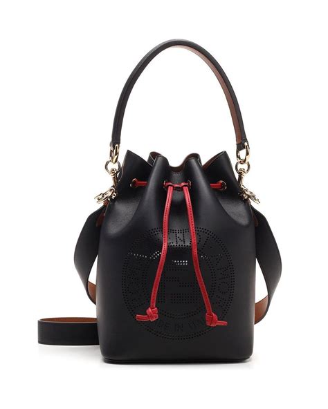 Fendi Mon Tresor Bucket Bag In Black Lyst