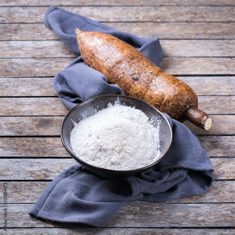 Yucca Yuca Cassava Manioca Mandioca Flour Stock Photo Adobe Stock