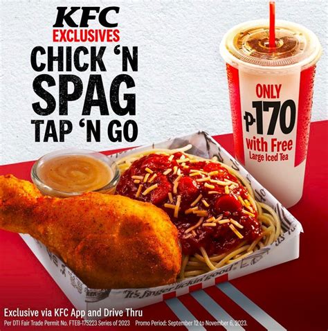 Kfc Menu Philippines Price List