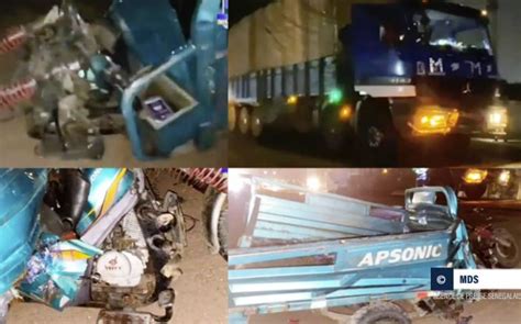 Kahone Un Mort Et Quatre Bless S Dans Une Collision Entre Un Camion