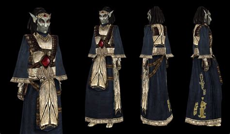 Dres Warrior Guard Robe Tamriel Rebuilt