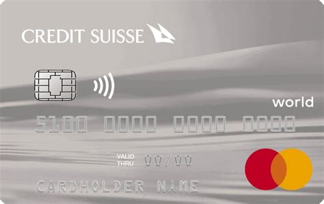 Credit Suisse Visa Classic Card Credit Suisse Schweiz