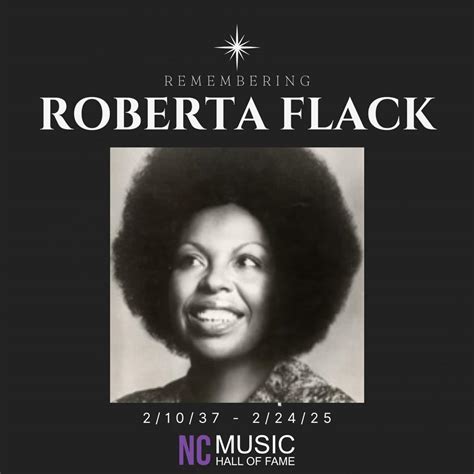 Passing of Roberta Flack