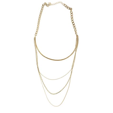 Gold Collar with Multi Chains Necklace | Joy Susan