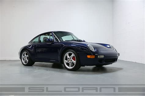 1998 993 Carrera 4s Ocean Blueclassic Grey 33776 Miles Sloan Motor Cars