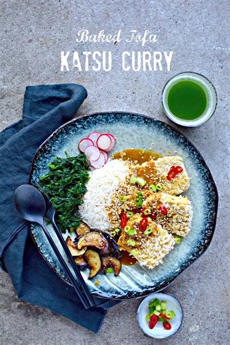 How To Make Crispy Baked Tofu Katsu Curry {vegan Recipe} Food To Glow