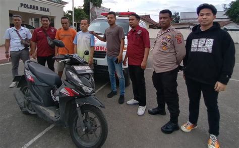 Polres Belu Serahkan Tersangka Dan Barang Bukti Dua Kasus Ke Jaksa