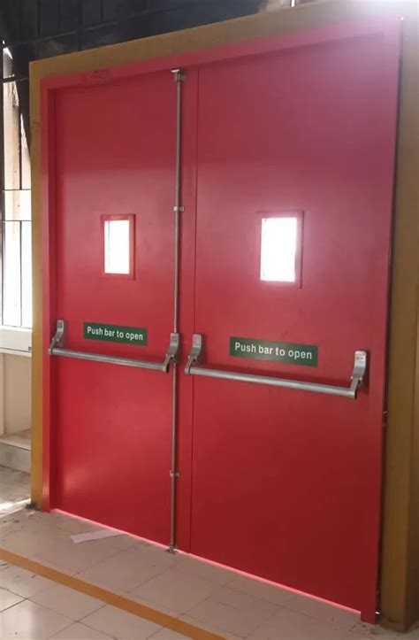 Red Fire Resistant Door Powder Coated At Rs Piece In Tiruppur