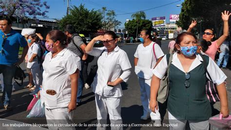 M Dicos Y Enfermeras De Imss En Morelos Protestan Por Falta De