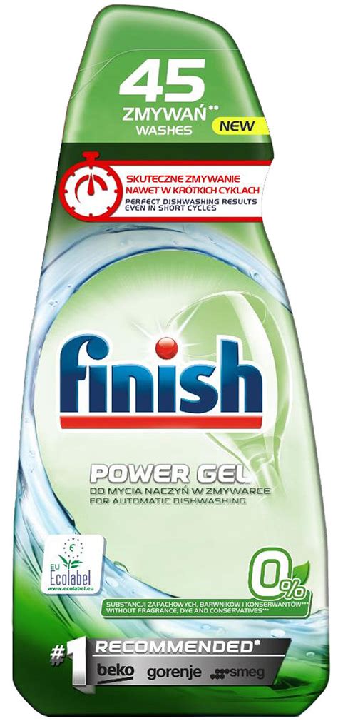 Finish Power Gel El Do Mycia Naczy W Zmywarce Ml Finish