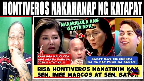 Risa Nakahanap Ng Katapat Nasoplak Ni Sen Imee At Sen Bato Dahil Sa