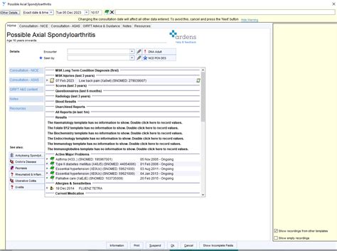 Updates To Ardens Msk Templates For Axial Spa Act On Axial Spa