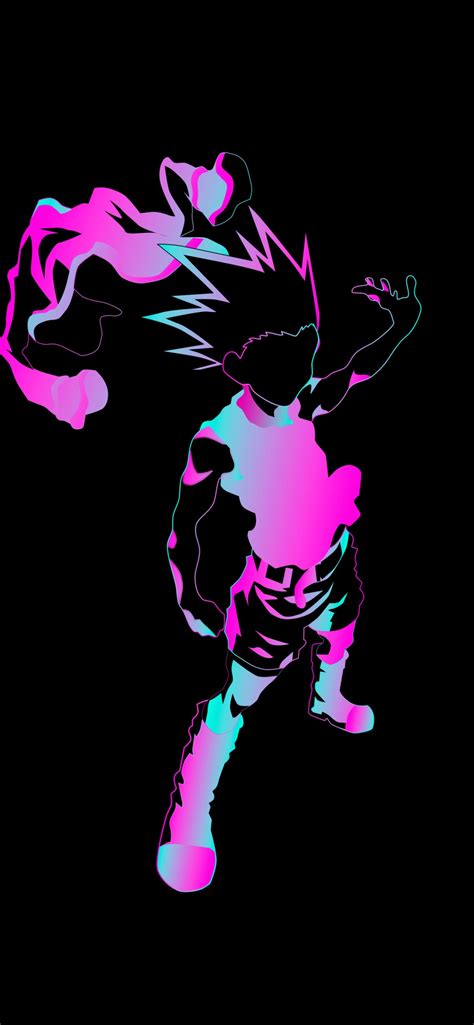 Hunter X Hunter Wallpaper 4K Aesthetic Anime Black Background