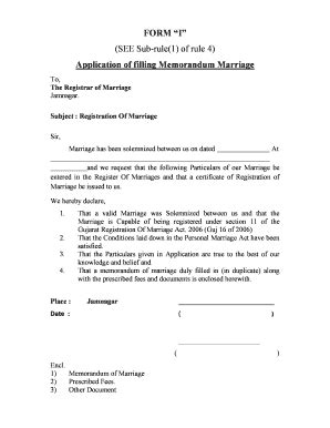 Fillable Online FORM I SEE Sub Rule1 Of Rule 4 Application Of Fax Email