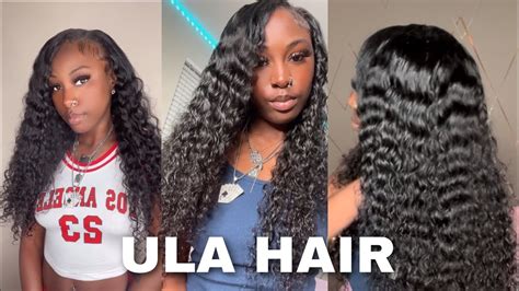 Deep Wave Leave Out Sew In Ft Ula Hair Youtube