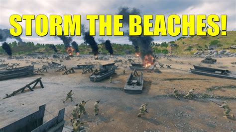 Storm The Beaches Unedited Enlisted Gameplay YouTube