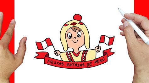 C Mo Hacer Un Dibujo De Las Fiestas Patrias Del Per Dibujos F Ciles