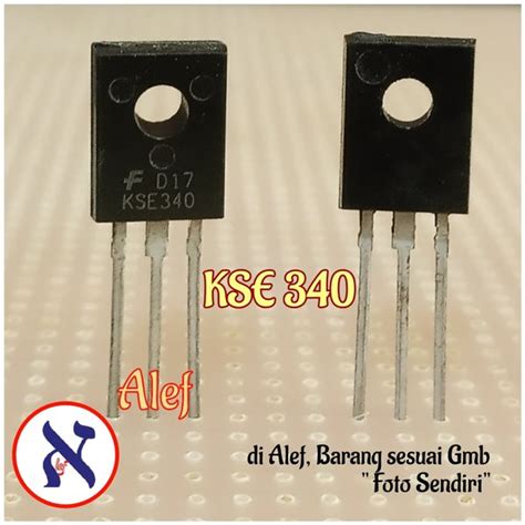 Jual Transistor Kse340 Kse 340 Npn Semiconductor Semikonduktor Di Lapak