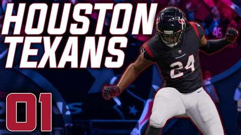 Madden 23 Houston Texans Franchise Ep1 New Year New Team Youtube