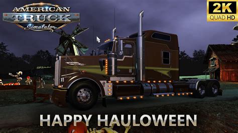 American Truck Simulator Happy Hauloween Youtube