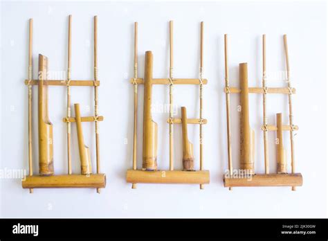 Angklung The Traditional Sundanese Musical Instrument Made From Bamboo