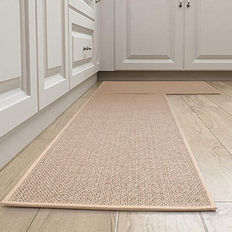 Minkurow Tapis De Cuisine Devant Evier Lavable Antid Rapant En