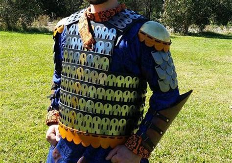 Byzantine Lamellar Klibanion Steel Customisable Etsy Australia
