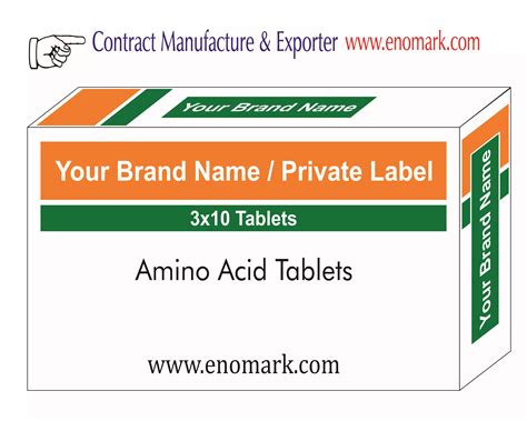 Amino Acids Tablets Contract Manufacturers