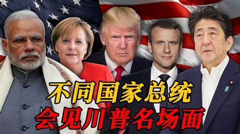 各国总统见川普：安倍晋三握手全是尴尬，普京直接给了个白眼？ 腾讯视频