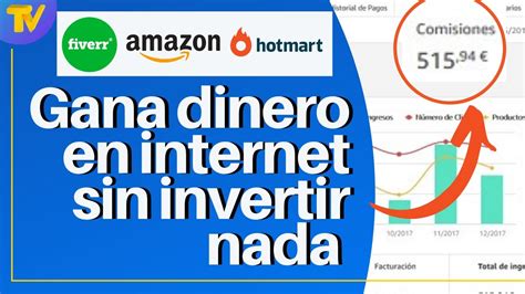 5 Ideas Para Ganar Dinero Por Internet Sin Invertir Nada Youtube