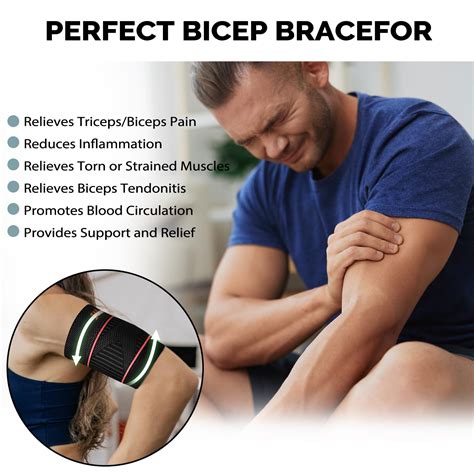 Snapklik.com : ITHW Bicep Tendonitis Brace For Pain Relief, Bicep