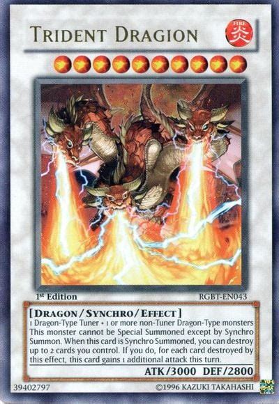 Trident Dragion Raging Battle Yu Gi Oh Cardtrader