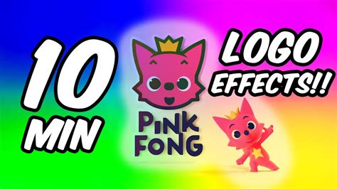 Pinkfong Logo Effects For 10 Min Youtube