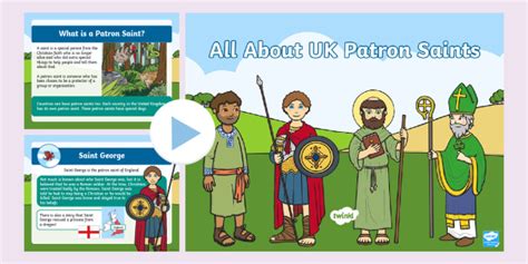 KS1 UK Patron Saints PowerPoint (teacher made)