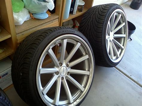 For Sale Vossen Cv Matte Silver Must See Myg