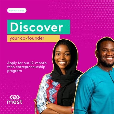 Applications Open For Mest Africas Training Program Class Of 2023