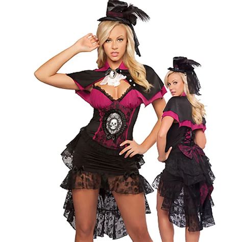 Sexy 4 Pcs Saloon Girl Festival Costumes Xxxl Fancy Dressvampire