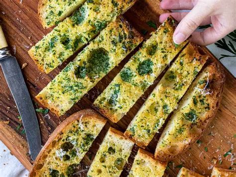 Homemade Ciabatta Garlic Bread Marcellina In Cucina