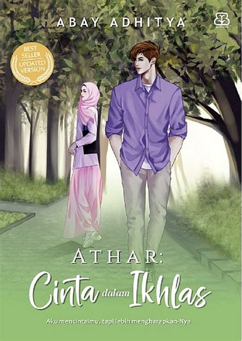 Jual Novel Athar Cinta Dalam Ikhlas Karya Abay Adhitya Toko Buku