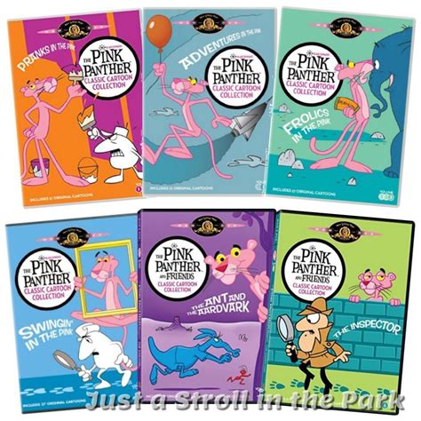 Pink Panther Classic Cartoon Collection Volumes Box Dvd