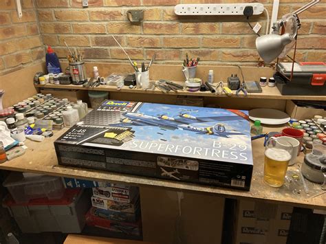 B Enola Gay Scale Model Built By Colin Higton