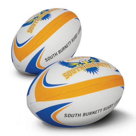 Promotional Rugby League Ball - Size 5 - Custom Branding | Bongo