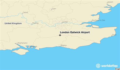 London Gatwick Airport Lgw Worldatlas