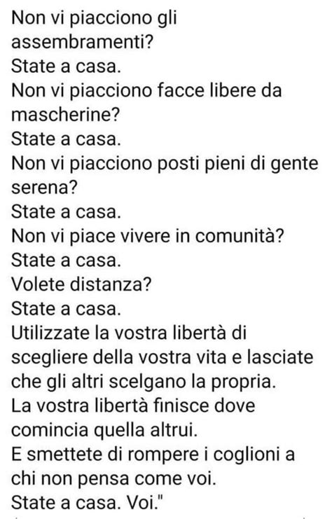 LA TUA LIBERTA FINISCE DOVE INIZIA LA MIA MLNV NEWS